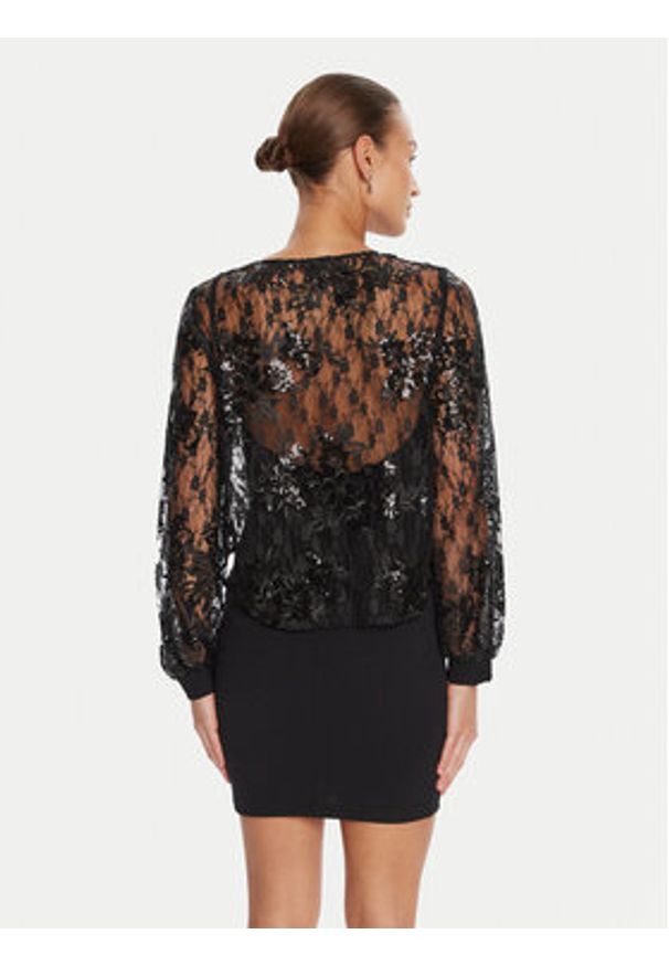 Rinascimento Sukienka koktajlowa CFC0125098003 Czarny Regular Fit. Kolor: czarny. Materiał: syntetyk. Styl: wizytowy