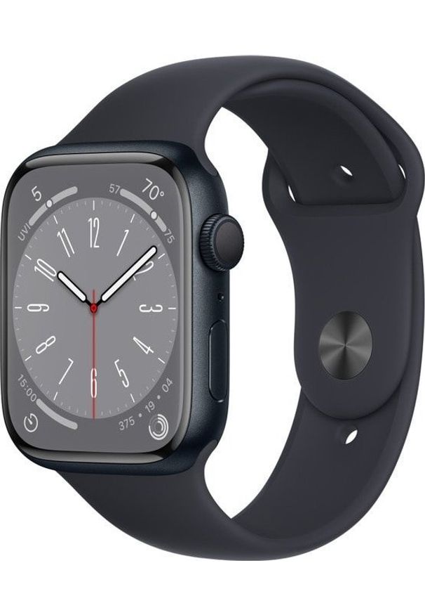APPLE - Smartwatch Apple Watch 8 GPS + Cellular 41mm Midnight Alu Sport Granatowy (MNHV3WB/A ). Rodzaj zegarka: smartwatch. Kolor: niebieski. Styl: sportowy