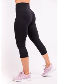 2SkIN - Leginsy krótkie sportowe damskie Cardio Capris. Kolor: czarny. Materiał: nylon. Długość: krótkie #2