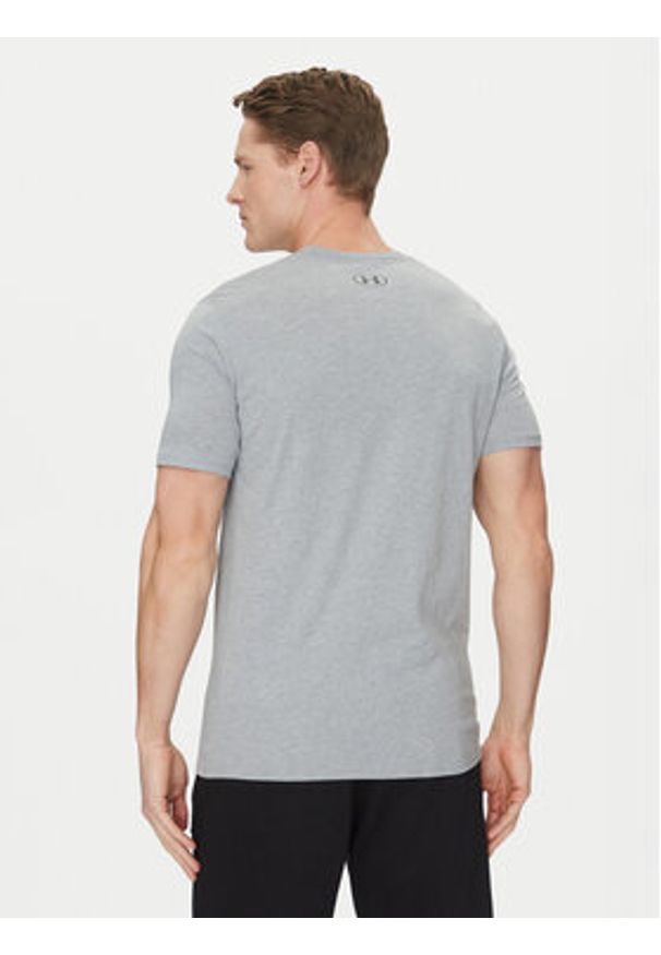 Under Armour T-Shirt UA Sportstyle 1326799 Szary Loose Fit. Kolor: szary. Materiał: bawełna