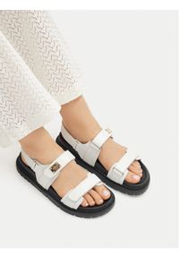 MEXX Sandały EO-MX/020C-HY Biały. Kolor: biały. Materiał: skóra #1