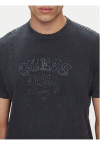 Guess T-Shirt M5GI14 K8FQ4 Granatowy Regular Fit. Kolor: niebieski. Materiał: bawełna #4