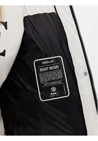 Replay - REPLAY Kurtka zimowa W7664R.000.84466 Biały Relaxed Fit. Kolor: biały. Materiał: syntetyk. Sezon: zima #3