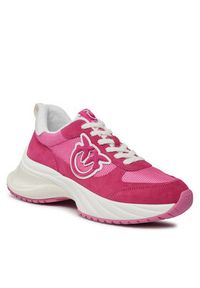 Pinko Sneakersy Ariel 04 SS0029 P029 Różowy. Kolor: różowy. Materiał: zamsz, skóra