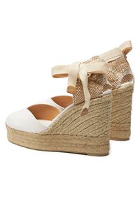 Castañer Espadryle Chiara/8Ed/006 021726 Écru. Materiał: materiał