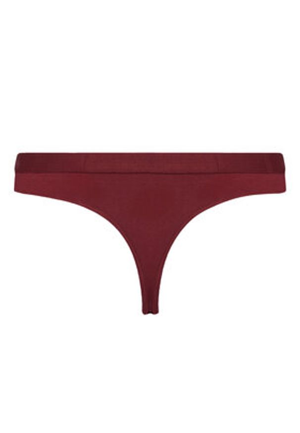 TOMMY HILFIGER - Tommy Hilfiger Komplet 3 par stringów UW0UW06139 Kolorowy. Materiał: bawełna. Wzór: kolorowy