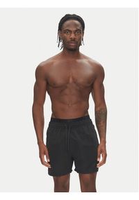 Emporio Armani Szorty kąpielowe EM000686 AF12329 UC001 Czarny Regular Fit. Kolor: czarny. Materiał: syntetyk