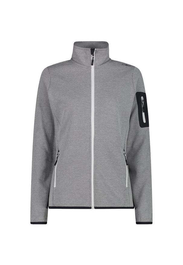 Bluza damska turystyczna CMP 34H6386. Kolor: szary. Materiał: polar. Sport: turystyka piesza