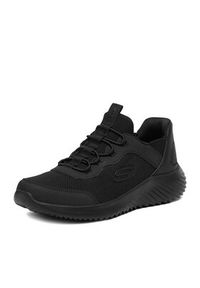 skechers - Skechers Sneakersy C-SLIPINS: BOUNDER BRISK 403822L BBK Czarny. Kolor: czarny. Materiał: materiał #8