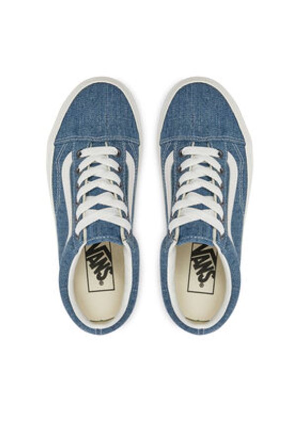Vans Tenisówki Old Skool VN000CR5Y6Z1 Niebieski. Kolor: niebieski. Materiał: materiał