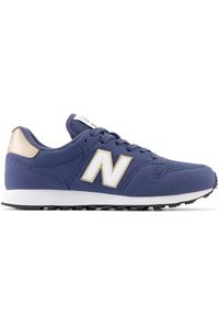 Buty damskie New Balance GW500SN2 – granatowe. Okazja: na co dzień. Kolor: niebieski. Materiał: guma, materiał, tworzywo sztuczne. Szerokość cholewki: normalna