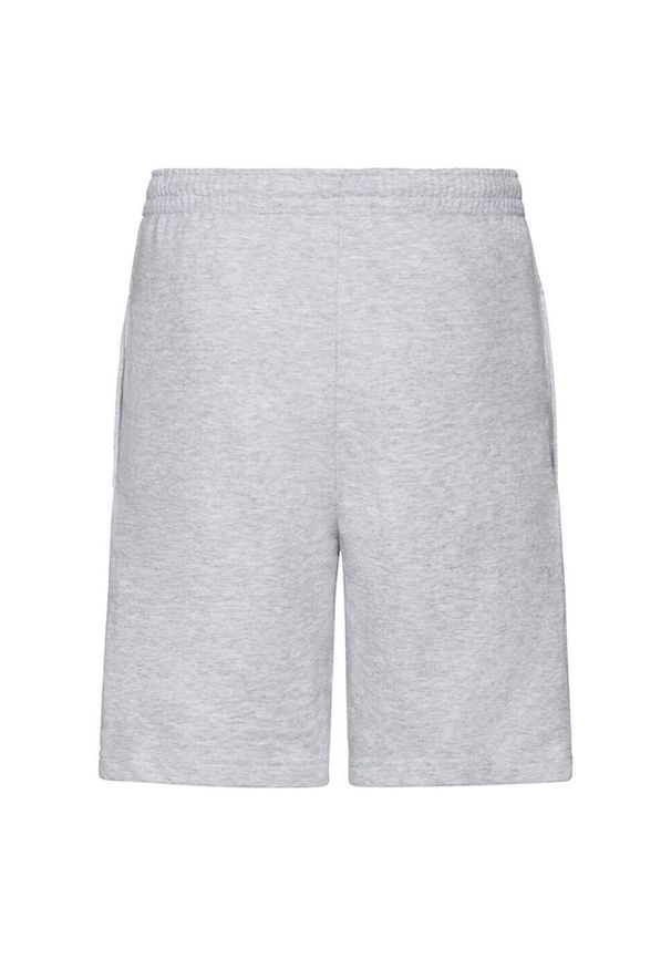 FRUIT OF THE LOOM - Spodenki Jersey Dla Dorosłych Unisex. Kolor: szary. Materiał: jersey