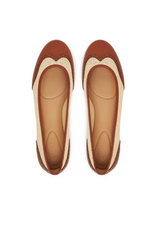 Lauren Ralph Lauren - LAUREN RALPH LAUREN Baleriny Jayna 802961799001 Beżowy. Kolor: beżowy