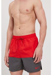 Nike Szorty kąpielowe kolor czerwony. Kolor: czerwony #4