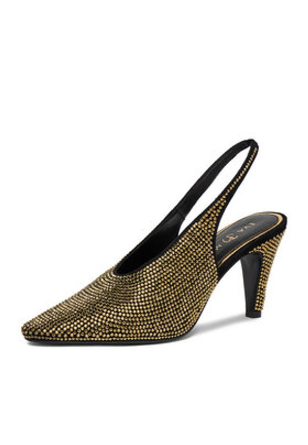 Eva Minge Czółenka EO-LYRA-LT1993-8-1 Czarny. Kolor: czarny. Materiał: syntetyk, skóra