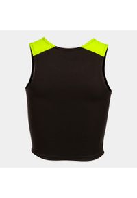 Top do biegania damski Joma Elite X. Kolor: czarny, żółty, wielokolorowy