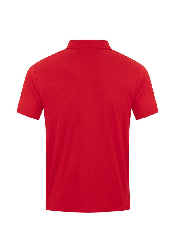 Polo Jako Power. Typ kołnierza: polo. Kolor: czerwony. Materiał: materiał. Sport: piłka nożna