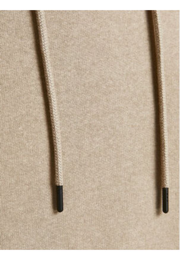 Jack & Jones Bluza Star 12208157 Beżowy Relaxed Fit. Kolor: beżowy. Materiał: syntetyk, bawełna