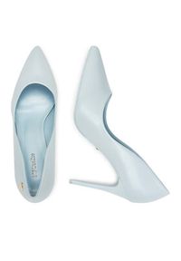 DeeZee Szpilki AB2-4503 Niebieski. Kolor: niebieski. Materiał: skóra. Obcas: na szpilce #6