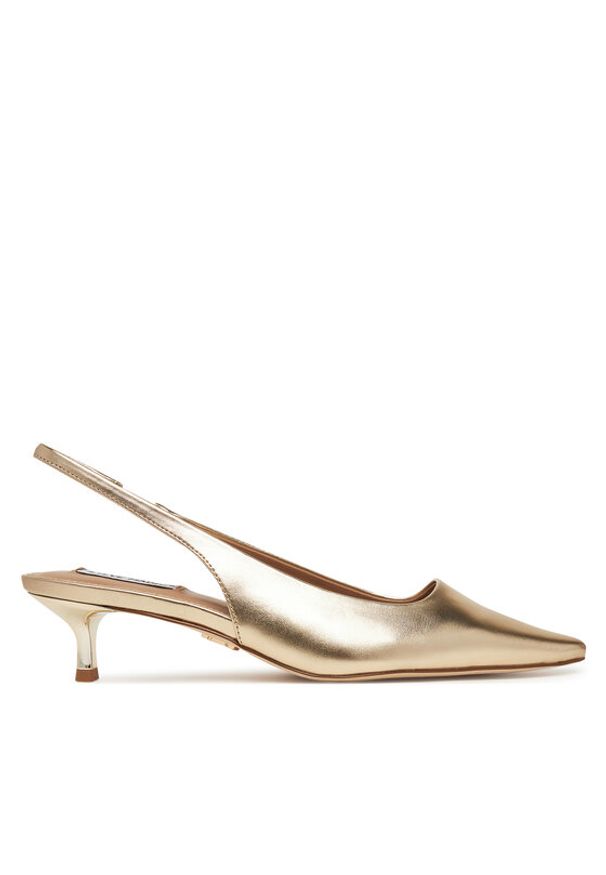 Steve Madden Sandały Kari SM11003377 Złoty. Kolor: złoty. Materiał: skóra