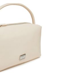 Tommy Jeans Torebka Tjw American Cool Shoulder Bag AW0AW17531 Beżowy. Kolor: beżowy. Materiał: skórzane