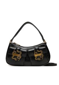 Just Cavalli Torebka 79RA4BX1 ZS969 Czarny. Kolor: czarny. Materiał: skórzane