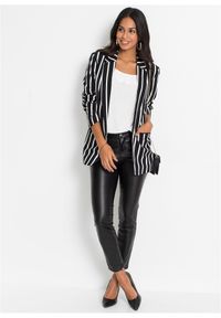 bonprix - Żakiet. Kolor: czarny. Wzór: nadruk #3