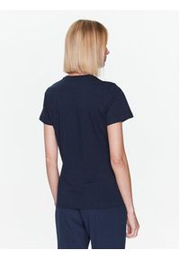 Helly Hansen T-Shirt Logo 34112 Granatowy Regular Fit. Kolor: niebieski. Materiał: bawełna #5