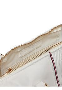 TOMMY HILFIGER - Tommy Hilfiger Torebka Poppy Small Tote Corp AW0AW17204 Écru #6