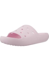 Klapki Crocs Model Classic Slide V2 Kolor Rose. Kolor: różowy. Materiał: guma. Styl: sportowy