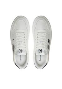 Calvin Klein Jeans Sneakersy Chunky Cupsole Nbs Sens YM0YM00996 Biały. Kolor: biały. Materiał: skóra