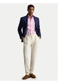 Polo Ralph Lauren Koszula 710B20512002 Różowy Custom Fit. Typ kołnierza: polo. Kolor: różowy. Materiał: bawełna #2