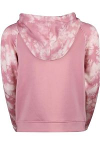 FUNDANGO - Bluza damska Fundango Draug z kapturem. Typ kołnierza: kaptur. Kolor: różowy. Materiał: polar