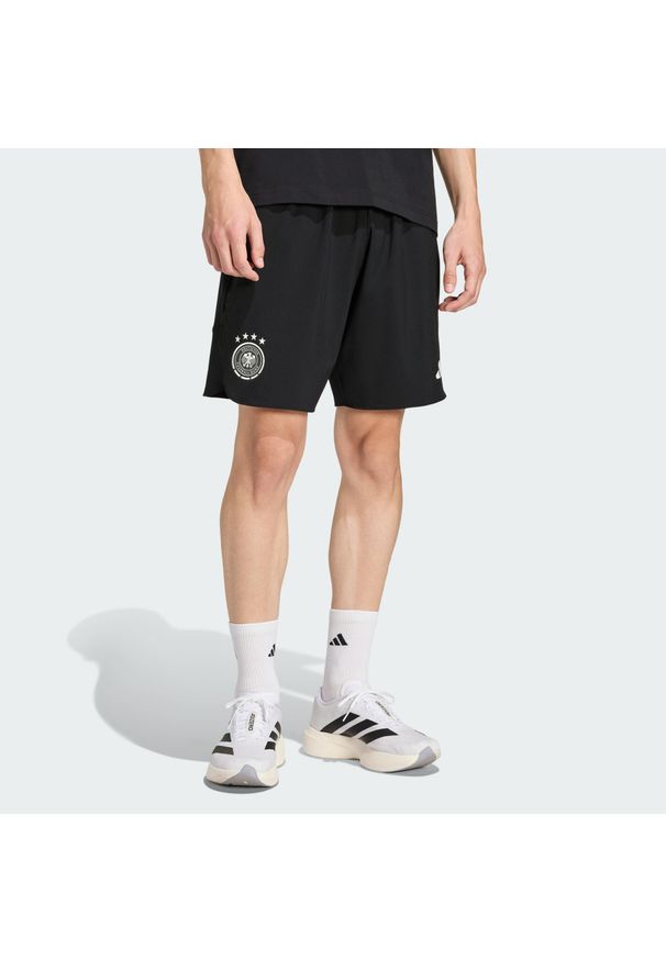 Adidas - Spodenki Niemcy Tiro Travel. Kolor: czarny. Sport: fitness