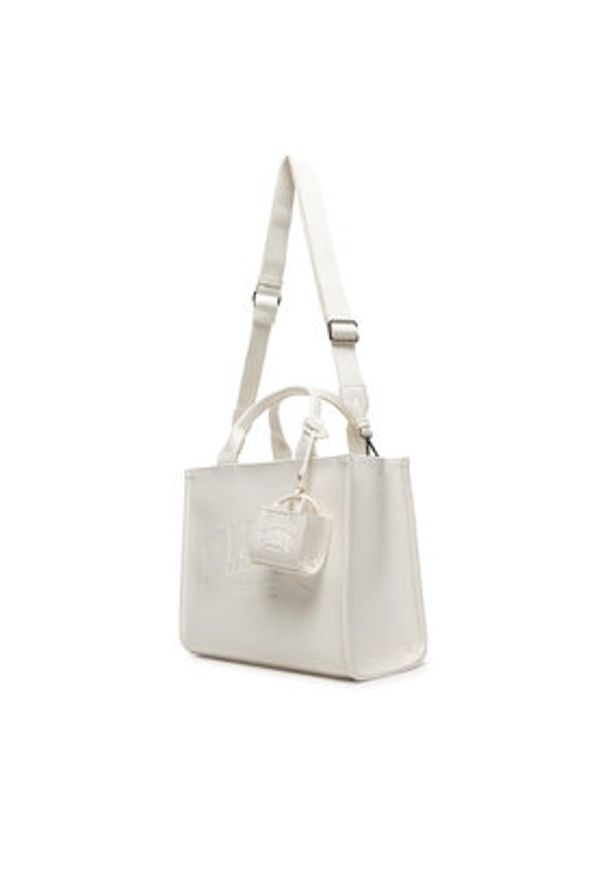 DKNY Torebka R53AAR57 Écru. Kolor: kremowy. Materiał: skórzane