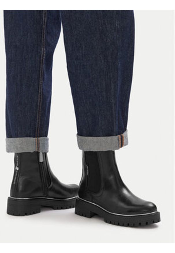 Beverly Hills Polo Club Sztyblety CEO-WS12156-02 Czarny. Kolor: czarny. Materiał: materiał