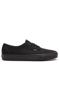 Buty Vans Authentic VN000EE3BKA1 - czarne. Zapięcie: sznurówki. Kolor: czarny. Materiał: guma. Szerokość cholewki: normalna. Styl: klasyczny #1