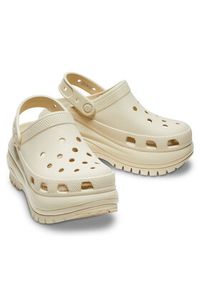 Crocs Klapki Mega Crush Clog 207988 Beżowy. Kolor: beżowy #3