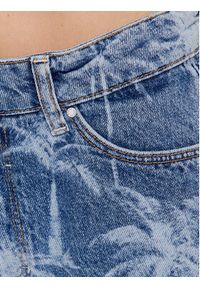 Guess Szorty jeansowe Claudia W3GD29 D4ZR3 Granatowy Regular Fit. Kolor: niebieski. Materiał: jeans, bawełna