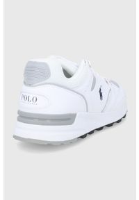 Polo Ralph Lauren Buty 809845147001.100 kolor biały. Nosek buta: okrągły. Zapięcie: sznurówki. Kolor: biały. Materiał: guma #2