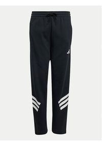 Adidas - adidas Spodnie dresowe Future Icons 3-Stripes JJ4808 Czarny Regular Fit. Kolor: czarny. Materiał: bawełna #8