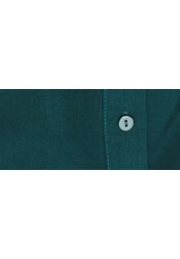TOP SECRET - Długa koszula z wiązaniem. Okazja: na co dzień. Kolor: zielony. Materiał: dzianina. Długość rękawa: długi rękaw. Długość: długie. Sezon: zima. Styl: casual, elegancki #6