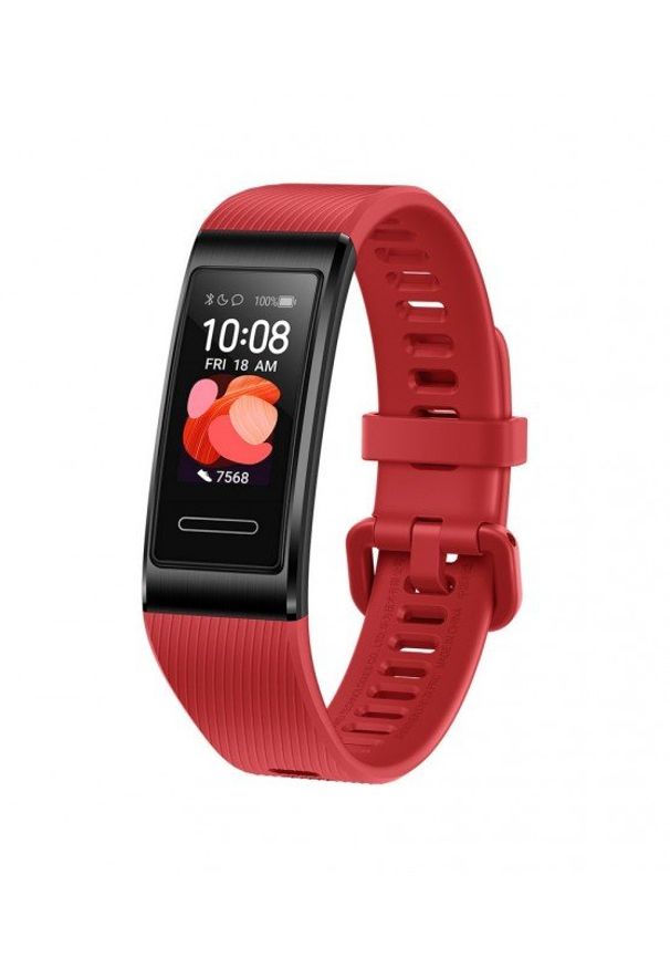 HUAWEI - Opaska sportowa Huawei Band 4 Pro Red. Rodzaj zegarka: cyfrowe. Styl: sportowy