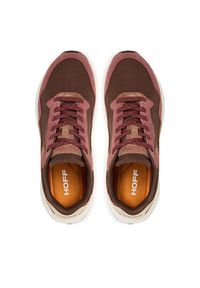HOFF Sneakersy City Mkii 22535003 Bordowy. Kolor: czerwony. Materiał: zamsz, skóra #4