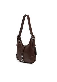 Coach Torebka Hamptons Hobo CW642 Brązowy. Kolor: brązowy. Materiał: skórzane
