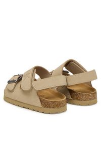 Calvin Klein Sandały Velcro V3X2-83328-0315 M Beżowy. Kolor: beżowy. Materiał: skóra #3