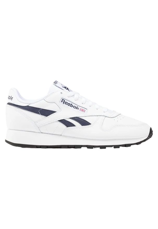 Reebok - Buty na co dzień męskie REEBOK CLASSIC LEATHER skóra. Okazja: na co dzień. Zapięcie: sznurówki. Kolor: biały. Materiał: skóra. Szerokość cholewki: normalna. Model: Reebok Classic. Sport: turystyka piesza