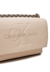 Calvin Klein Torebka Sculpted K60K612221 Écru. Materiał: skórzane #2