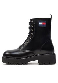 Tommy Jeans Trapery Urban Tommy Jeans Lace Up Boot EN0EN01995 Czarny. Kolor: czarny. Materiał: skóra #3