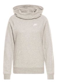 Nike Bluza Essential BV4116 Szary Regular Fit. Kolor: szary. Materiał: bawełna #4